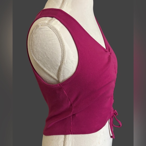 Derek Heart Magenta Tank Top Sz XL - Picture 4 of 8